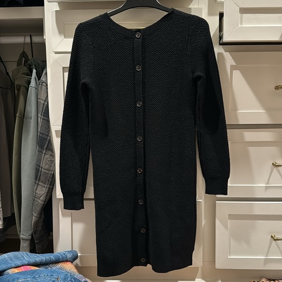Black sweater dress - Picture 2 of 2